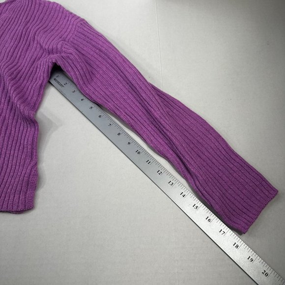 Wild Fable Women's Size XL Pull Over Crop Sweater Purple New With Tags - Picture 10 of 15